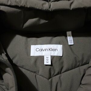 Calvin Klein Dark Green Quilted Jacket
